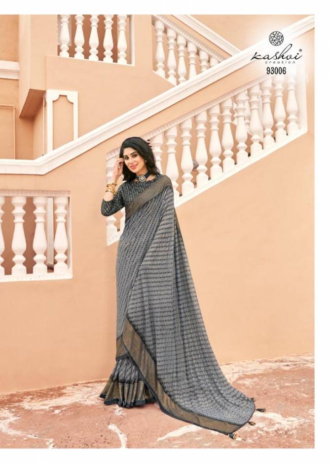 Kashvi Jhalak Designer Ethnic Wear Wholesale Saree Collection